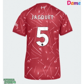 Liverpool Jeremy Jacquet #5 Replika Hjemmebanetrøje Dame 2026-27 Kortærmet
